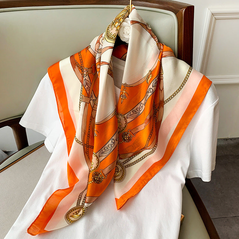 Printed Silk Scarves Gift Company Annual Meeting