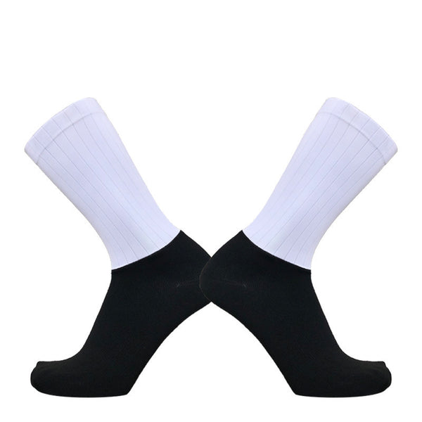 Team Version Of Aerodynamic Cycling Socks Men And Women Socks Non-Slip Silicone Cycling Socks Aero Socks