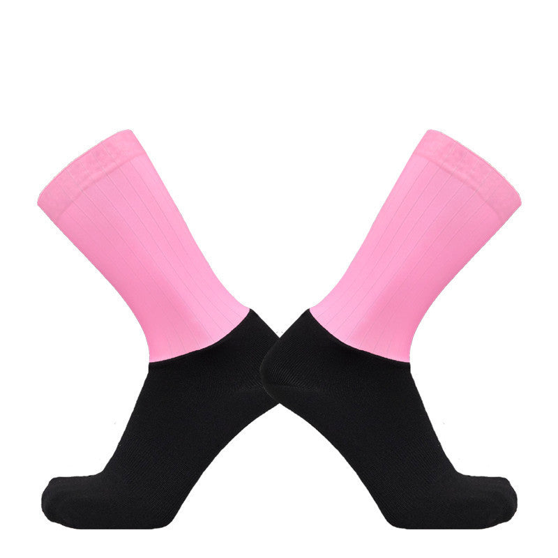 Team Version Of Aerodynamic Cycling Socks Men And Women Socks Non-Slip Silicone Cycling Socks Aero Socks