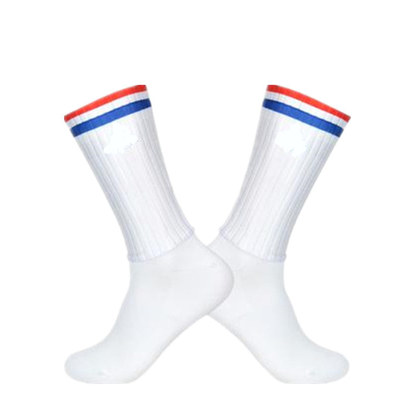 Team Version Of Aerodynamic Cycling Socks Men And Women Socks Non-Slip Silicone Cycling Socks Aero Socks