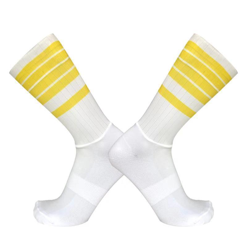 Team Version Of Aerodynamic Cycling Socks Men And Women Socks Non-Slip Silicone Cycling Socks Aero Socks