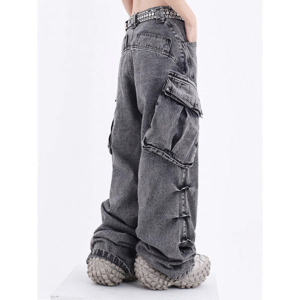 Retro Fashionable Cargo Pants Men