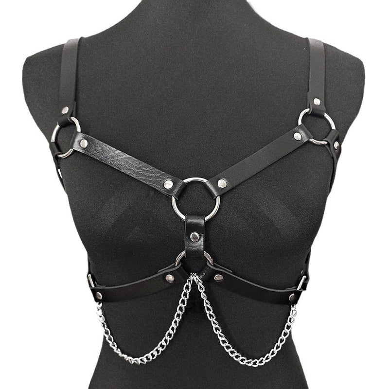 Ring Chain Strap Belt Women