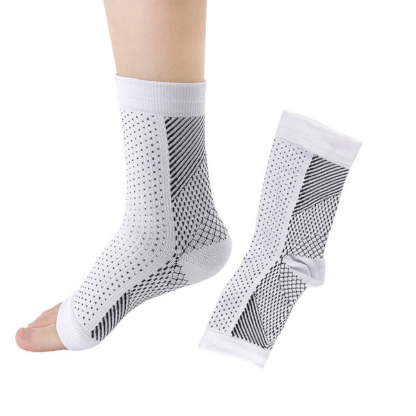 Compression Socks Foot Sleeve Relieve Swelling Open Toe Socks Cycling Running Basketball Sports Socks Women Men