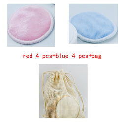 Velvet makeup remover pad