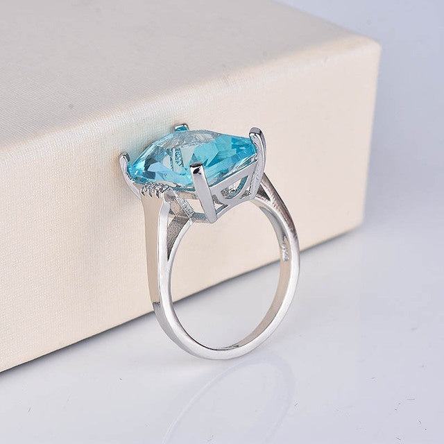 Kuololit Paraiba Gemstone Rings for Women