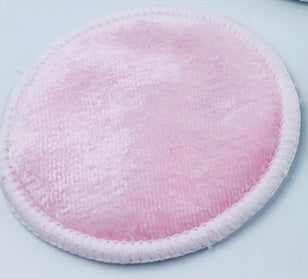 Velvet makeup remover pad