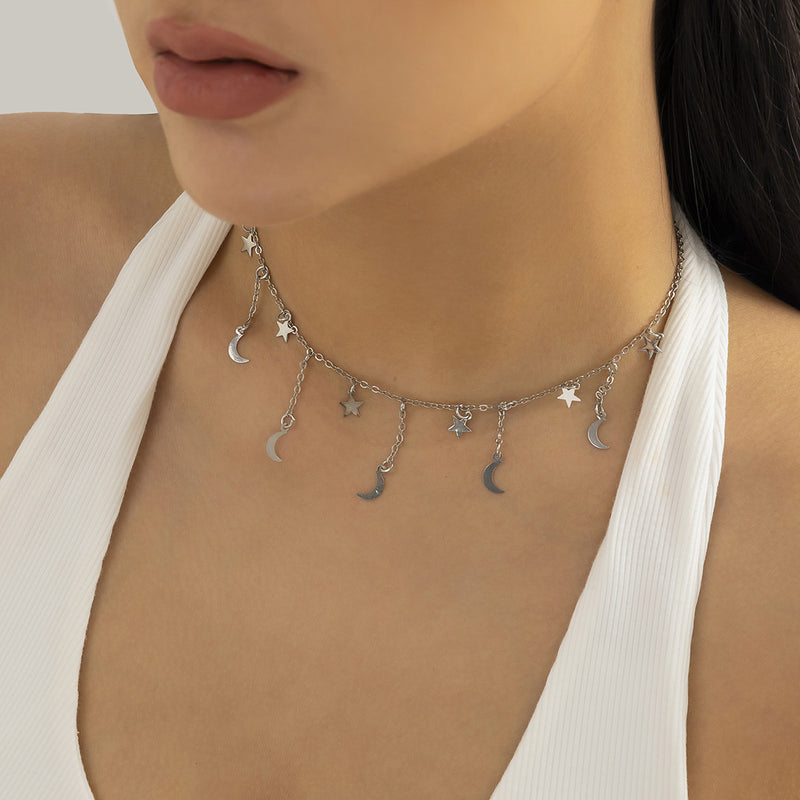 Simple Metal Chain Necklace For Women