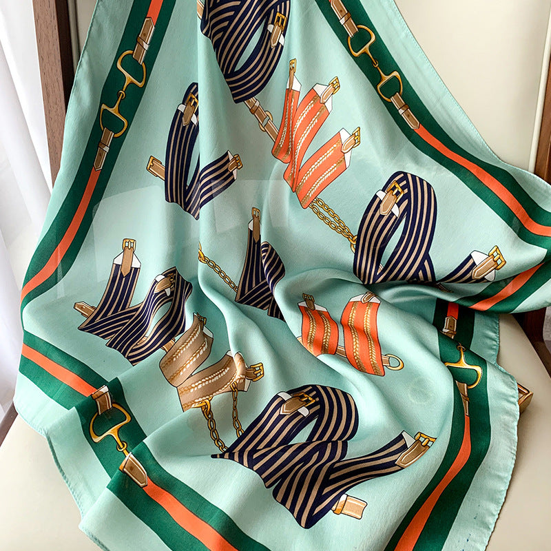 Printed Silk Scarves Gift Company Annual Meeting