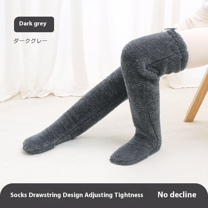 Kneecap Warm Old Cold Legs Knee Cold-proof Over-the-knee Stockings