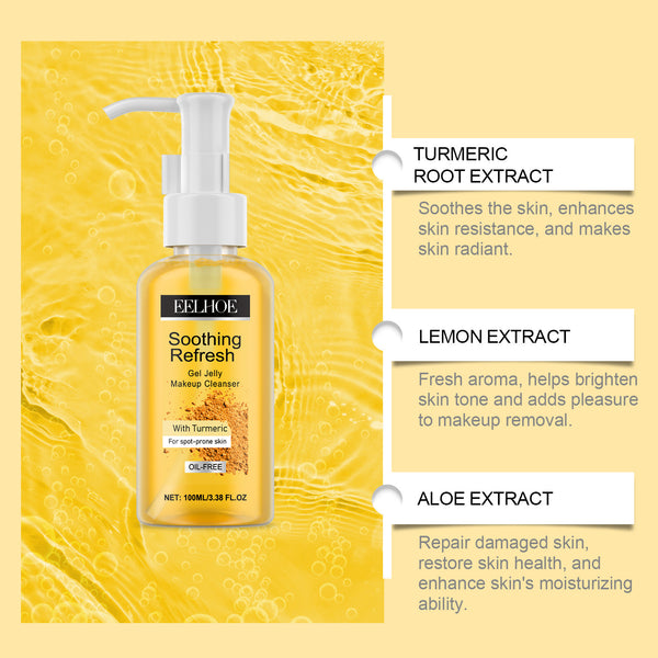 Turmeric Makeup Remover Gel Cleansing Facial